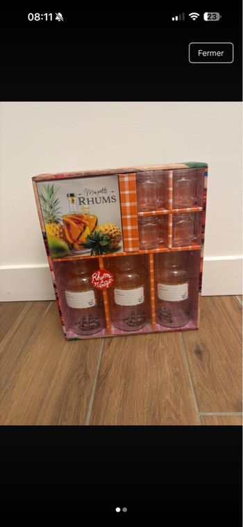Coffret, rhum arrangé