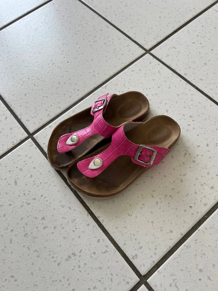 Tongs fille taille 31 rose