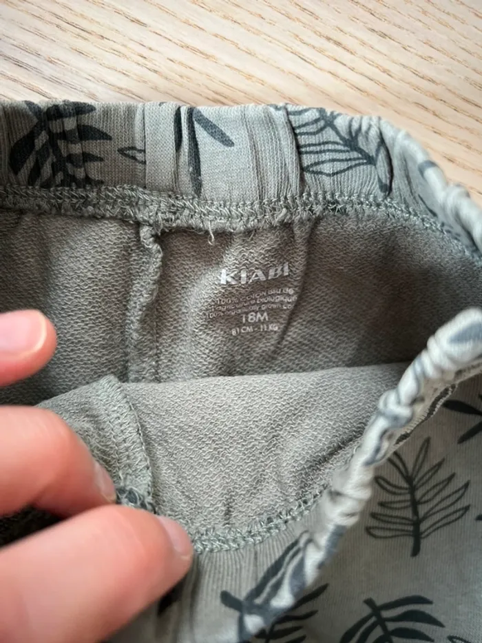 Short fougère 18M Kiabi - photo numéro 3