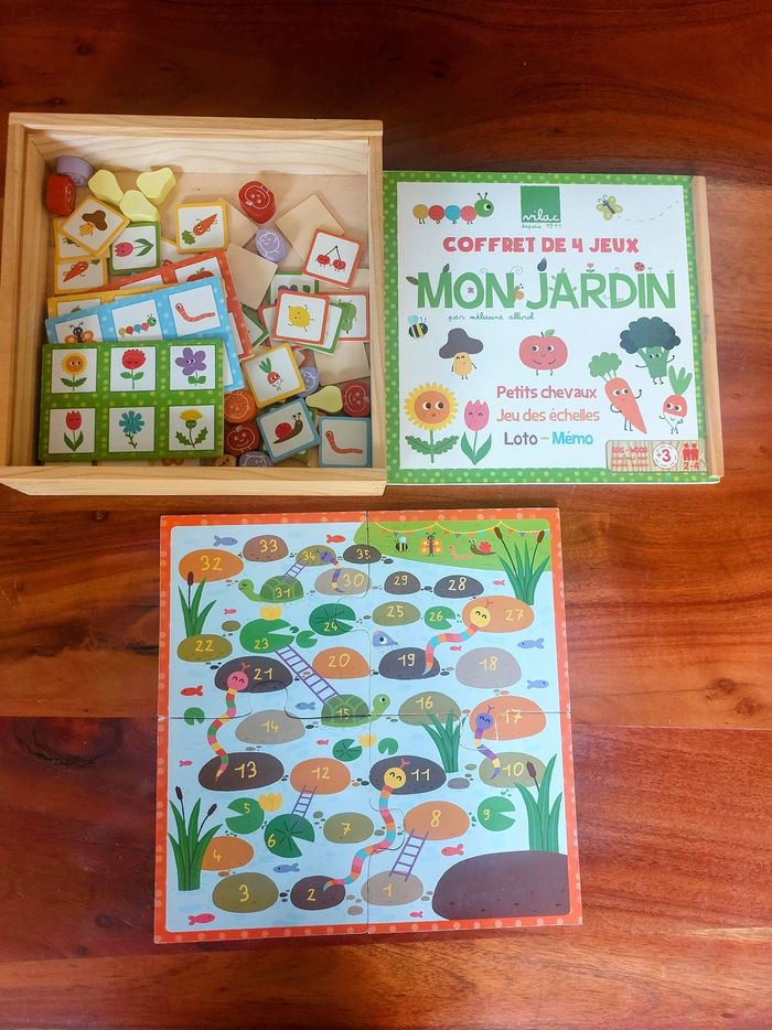 Jeu Vilac《Coffret de 4 jeux》 - photo numéro 3