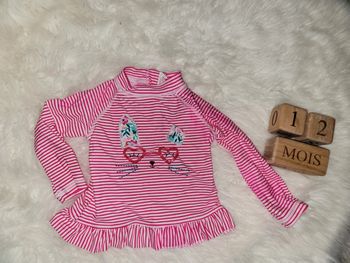 Tee shirt anti uv 12mois