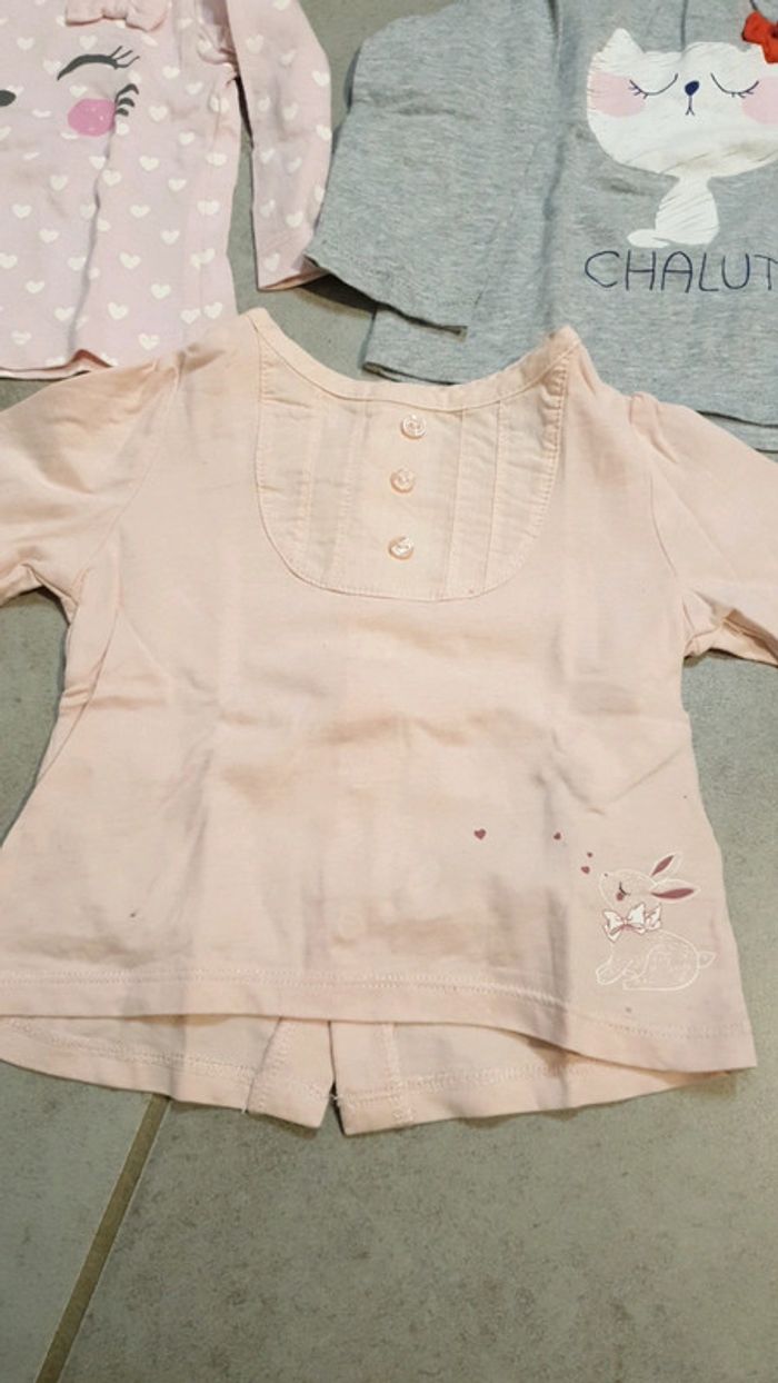 Lot 3 Tee shirt manches longues - photo numéro 4