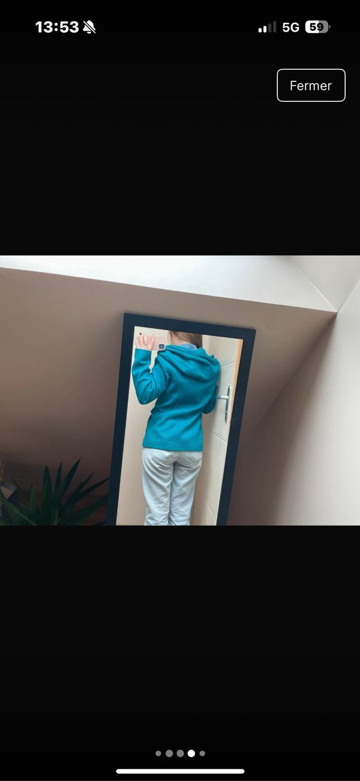 trench bleu - photo numéro 3