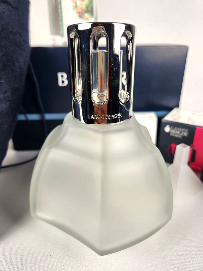 Lampe Berger Paris Haussmann Givrée + Fragrance Menthe Fraîche - photo numéro 3