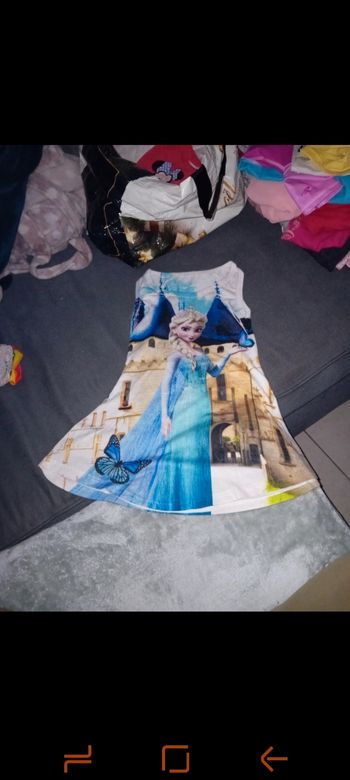 Robe reine des neiges