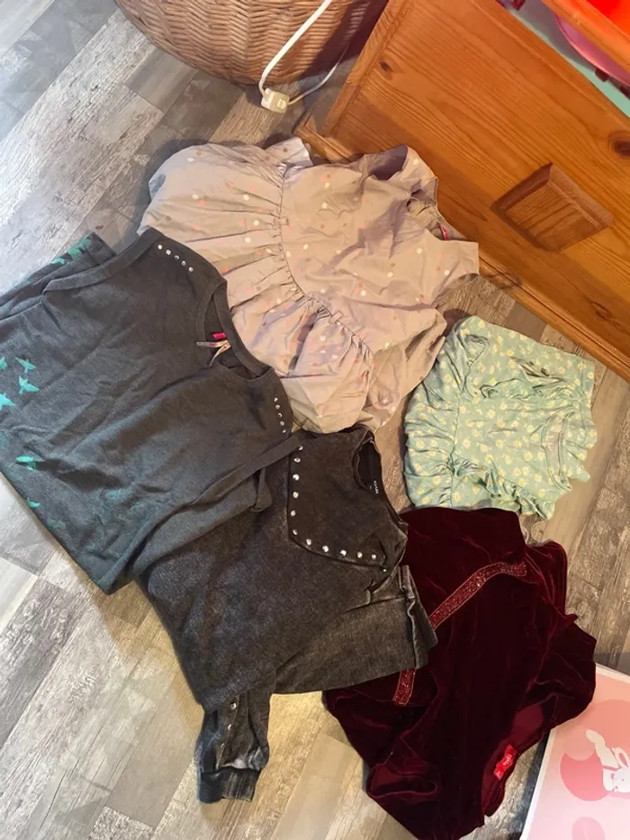 Lot robes filles 8 / toutes marques - photo numéro 2