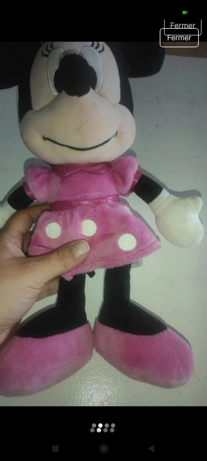 Très belle peluche Minnie lb - photo numéro 2