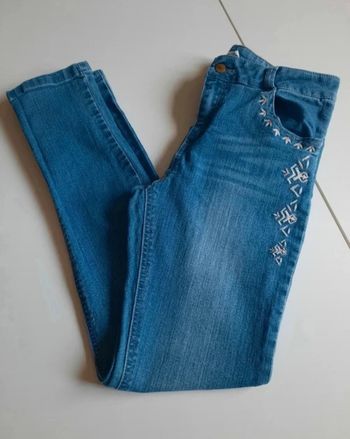 Jeans brodé 14A