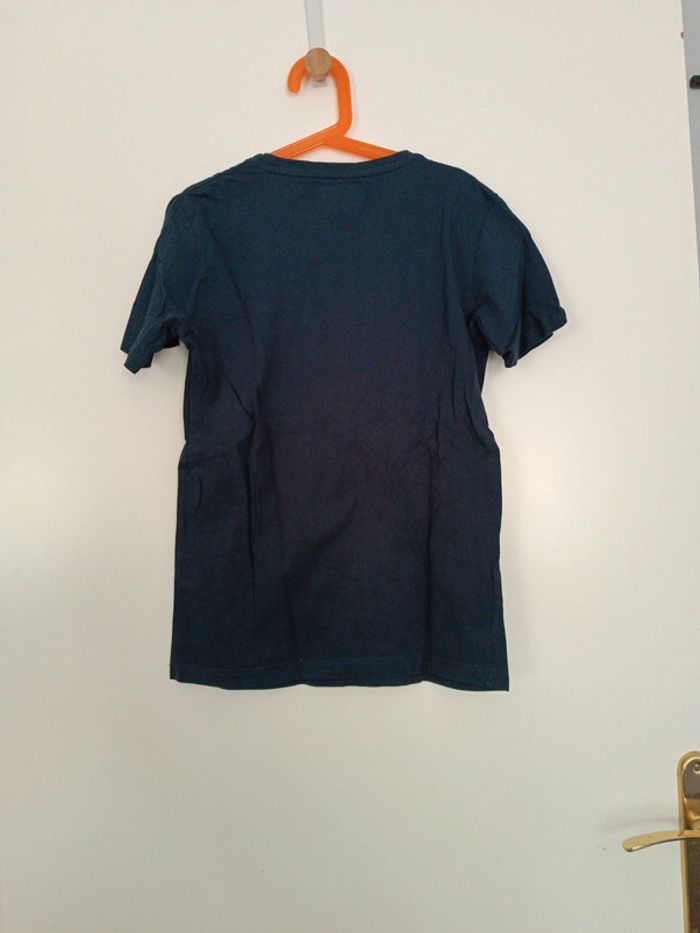 Tee-shirt bleu marine , kappa - photo numéro 3