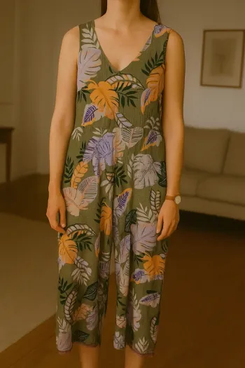 Combinaison motif tropical Tiffosi L