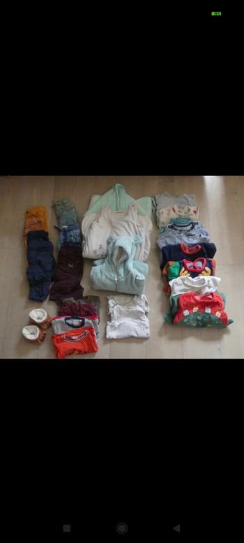 Lot vêtements garçon 9mois
