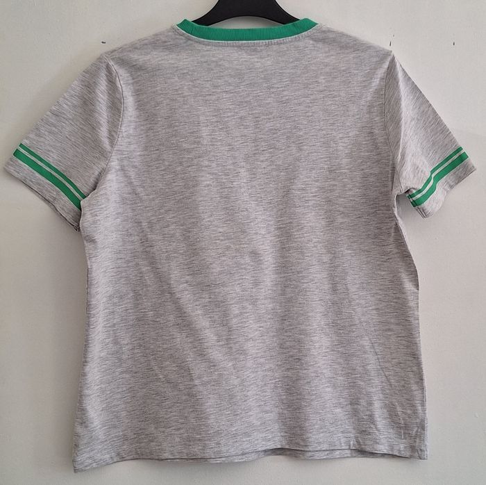 Tee-shirt bicolore brodé - photo numéro 3