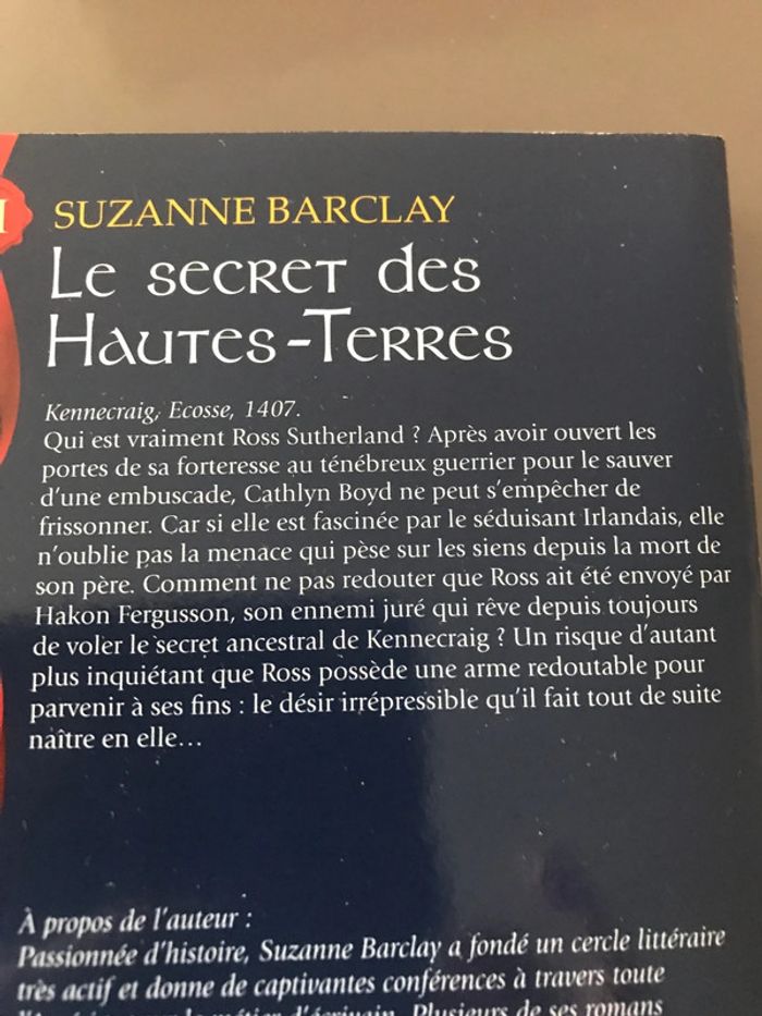Livre Le secret des hautes terres - photo numéro 3