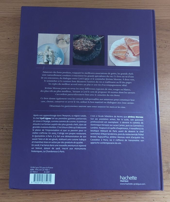 Cyril Lignac ● Jérôme Moreau : CHEF le vin - photo numéro 5