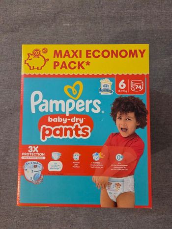 Couches pants taille 6