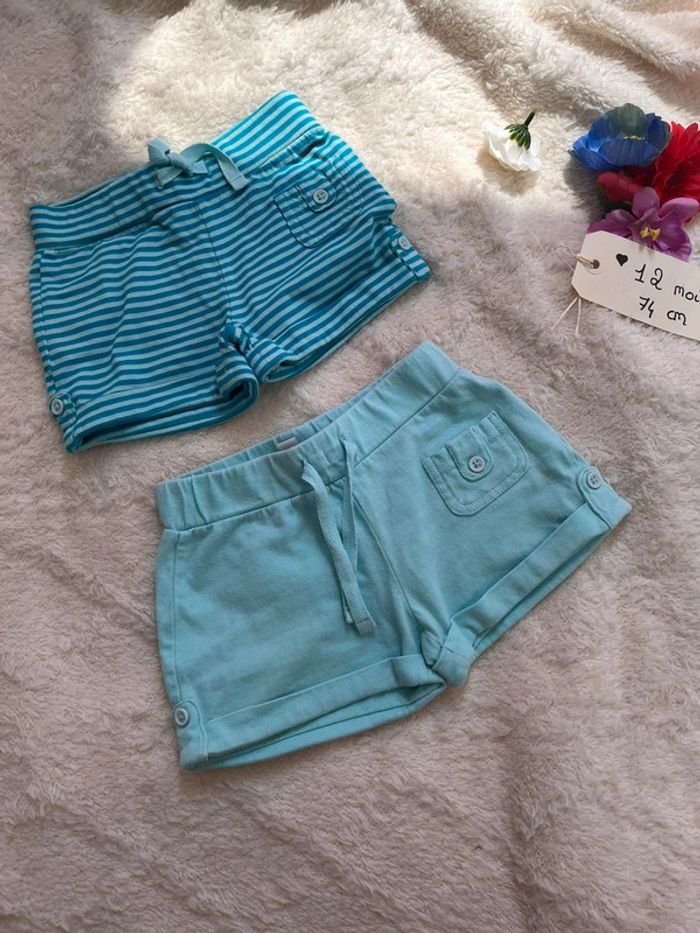 Lots de short