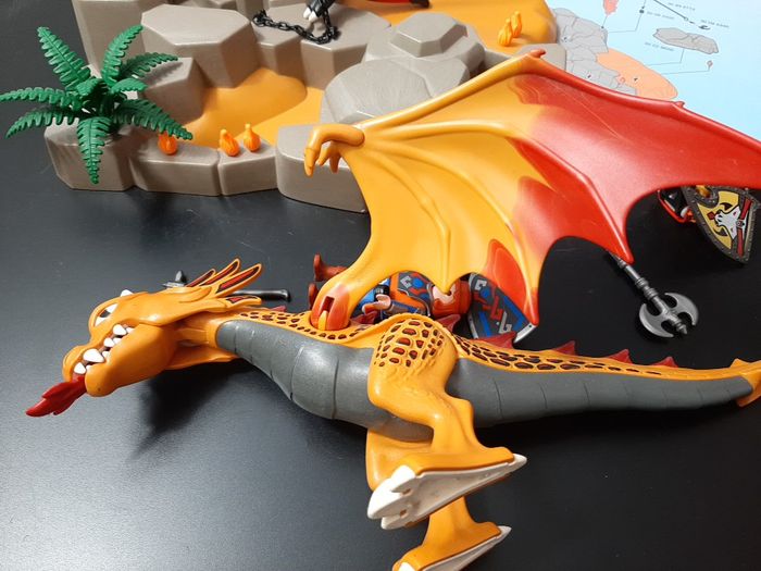 Playmobil - 4006- Superset Chevaliers dragons + dragon 5483 - photo numéro 9