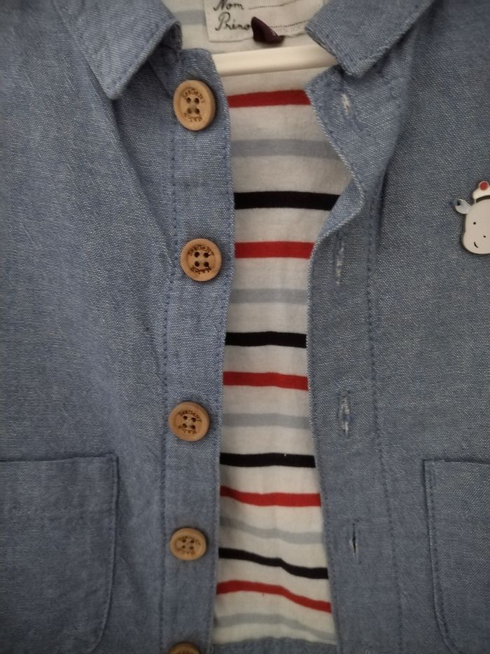 Ensemble bébé garçon 9 mois Sergent Major - photo numéro 4