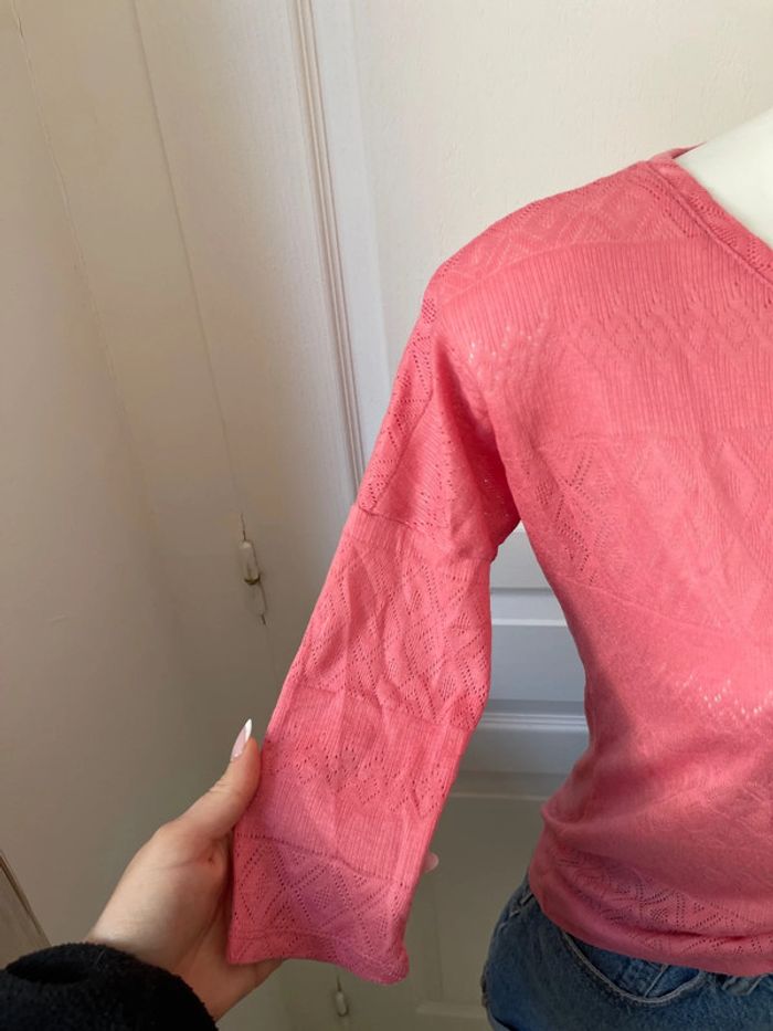 T-shirt corail - photo numéro 7