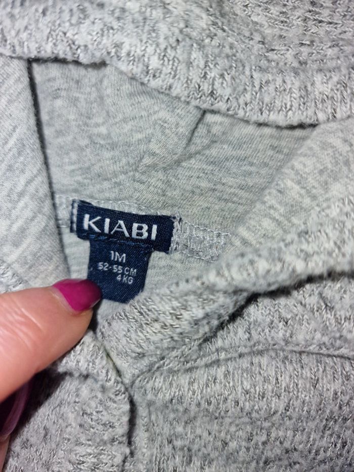 Pull a capuche 1 mois - photo numéro 2