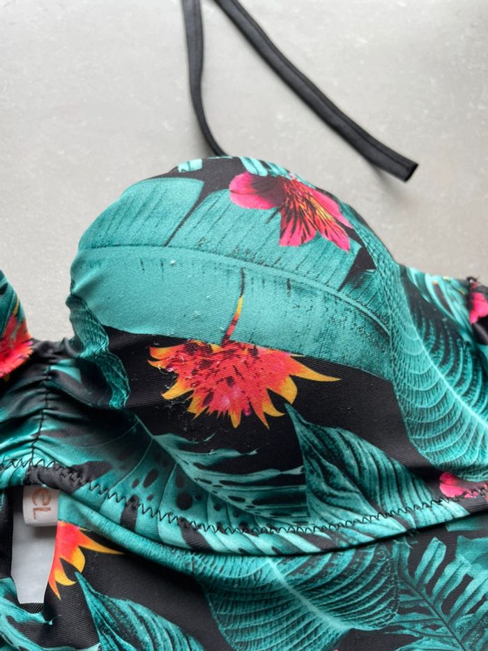 Haut maillot de bain femme été tropical - photo numéro 3