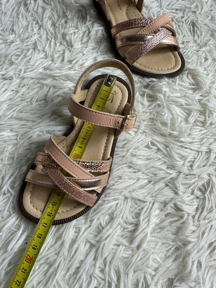 Paire de sandales rose Franco Romagnoli taille 27 - photo numéro 5