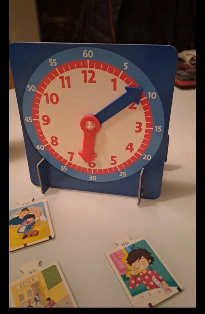 Jeu apprendre l'heure - photo numéro 2