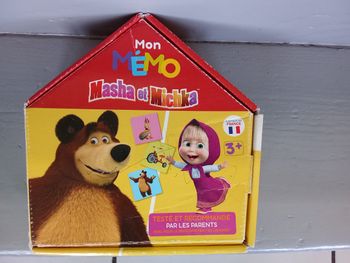 Mon Mémo Masha et Michka 3 ans et +