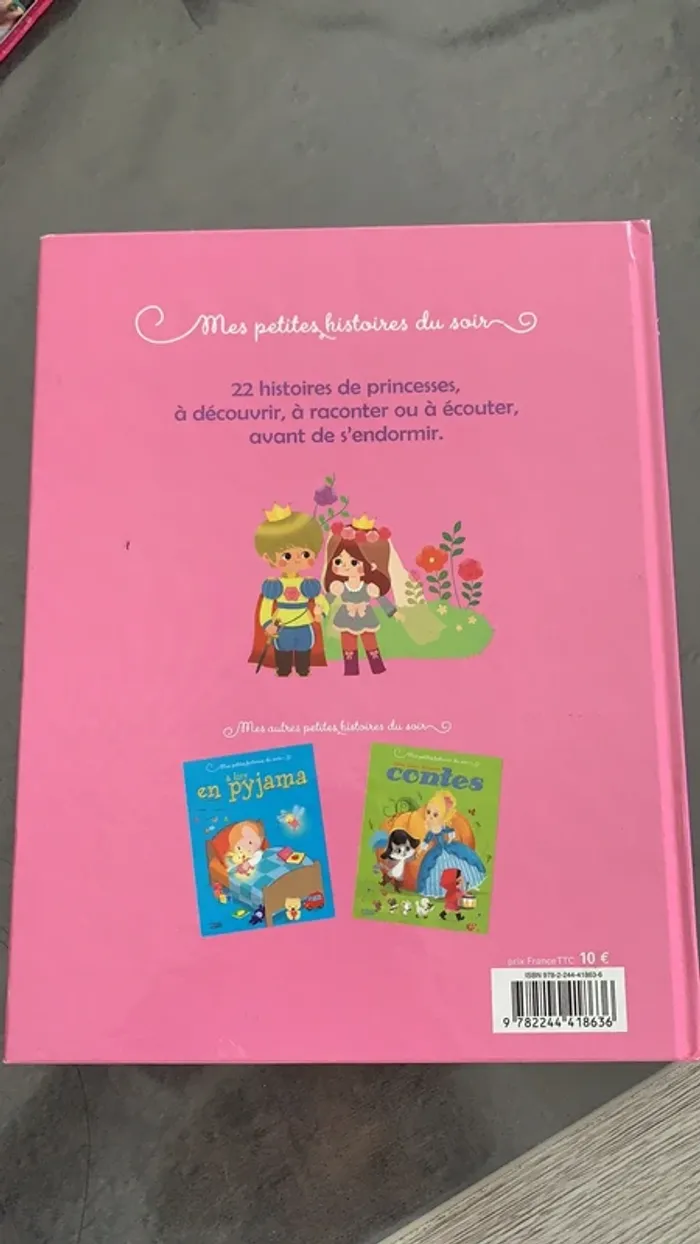 Livre les petites histoires du soir princesse - photo numéro 4