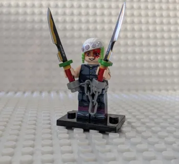 Figurine Demon Slayer : Tengen Uzui, style lego