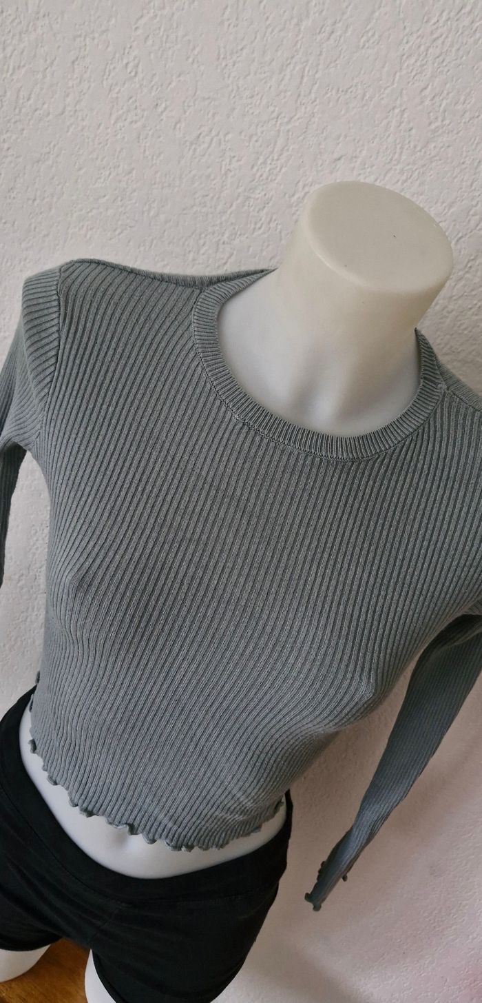 Tee-shirt manches longues pour femme taille S - photo numéro 2