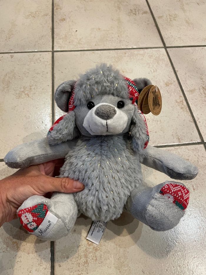 Ours peluche Louise Mansen (avec étiquette)