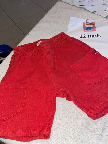 Short catimini 12 mois