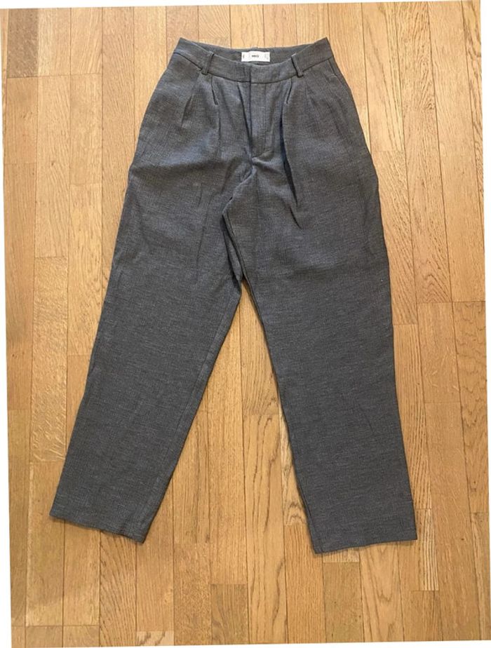 Pantalon gris Mango taille 36 - photo numéro 2