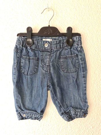 pantacourt en jeans Kimbaloo