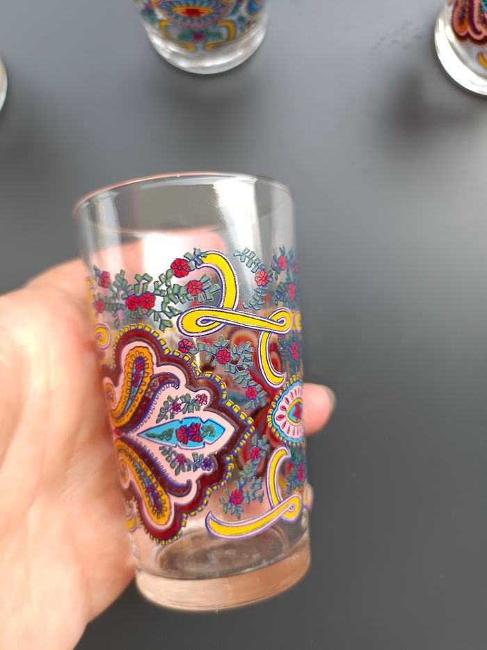 Verres à thé Reims ,lot de 5 - photo numéro 7