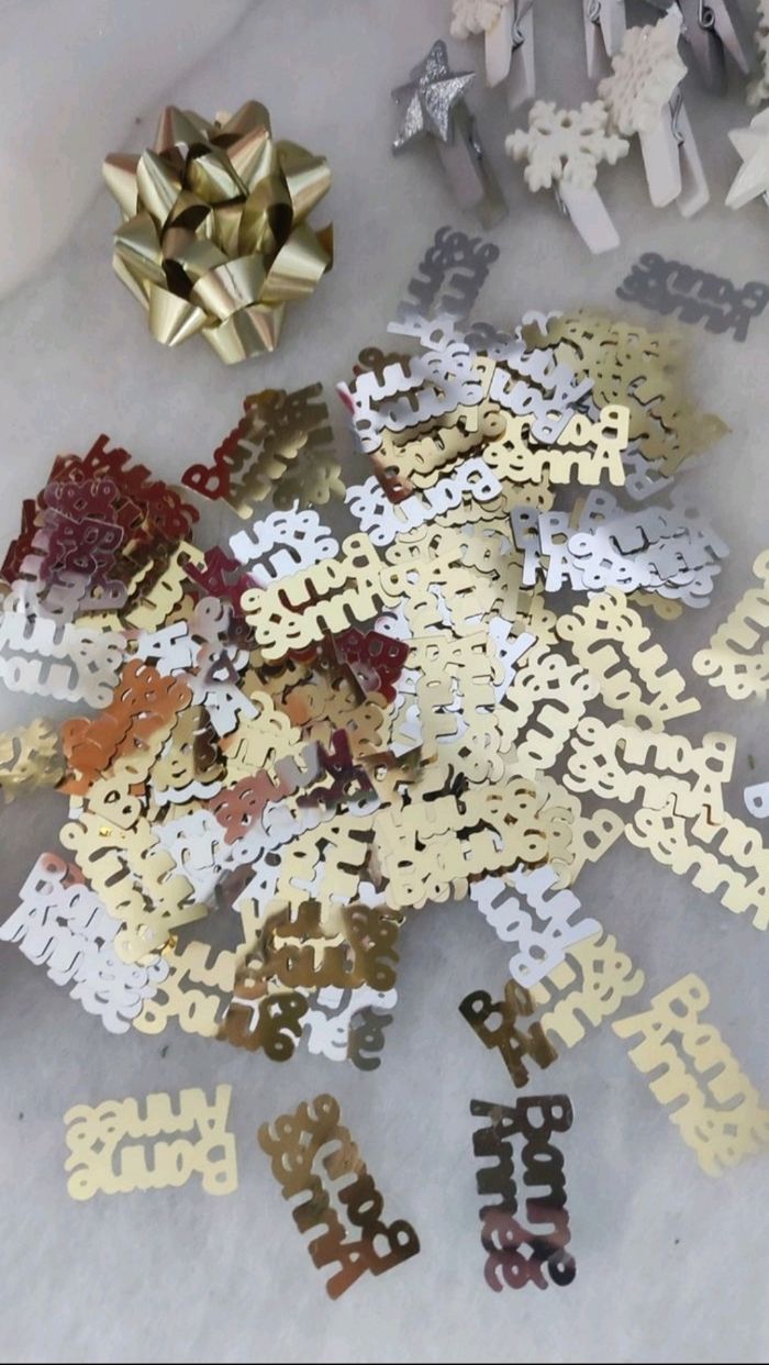 Accessoires décoratifs de table de Noël - photo numéro 2
