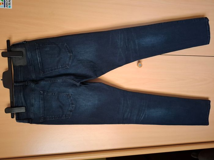 Jeans homme bleu foncé, Jack and Jones, Taille 29 et longueur 32 - photo numéro 2