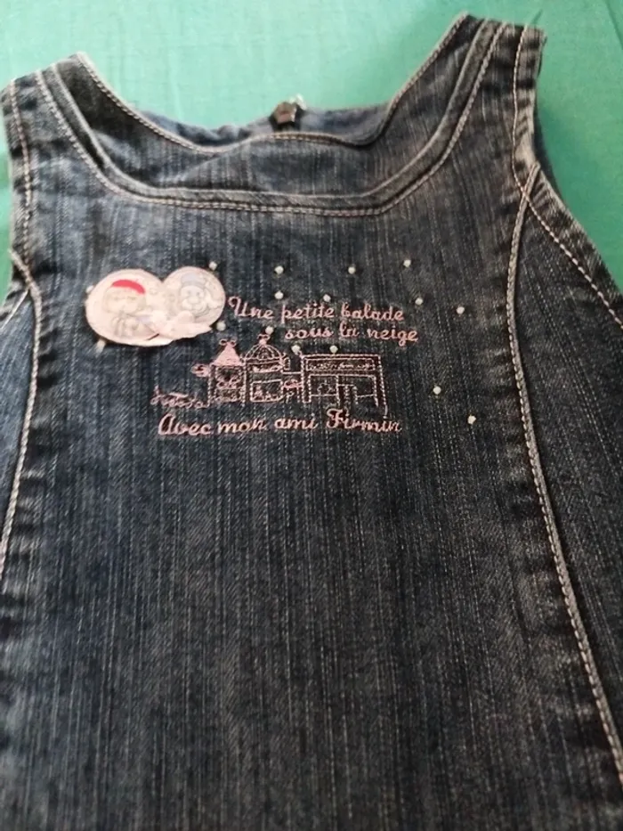 Robe en jean 24 mois - photo numéro 2