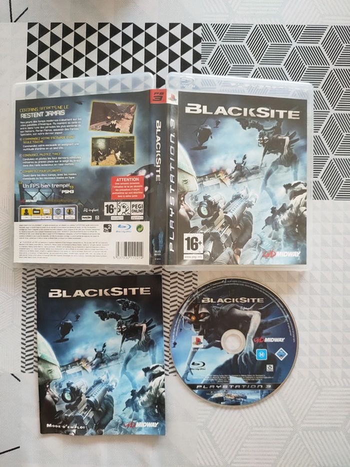 Jeu ps3 blacksite