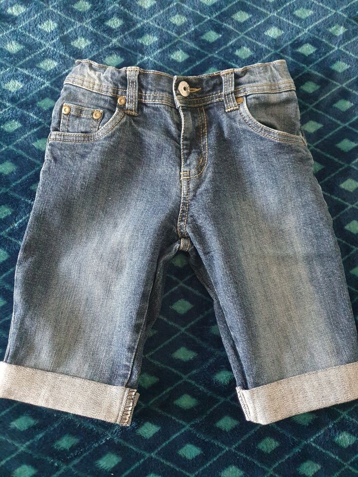 Bermuda jeans DPAM taille 4 ans - photo numéro 1