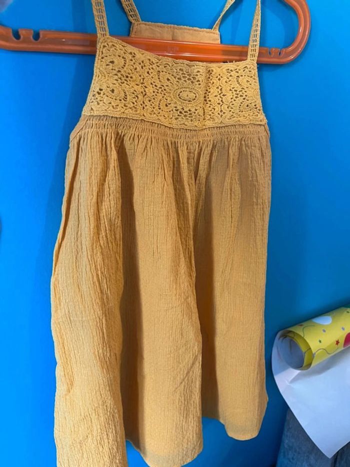 Belle robe fines bretelles 4 ans okaïdi