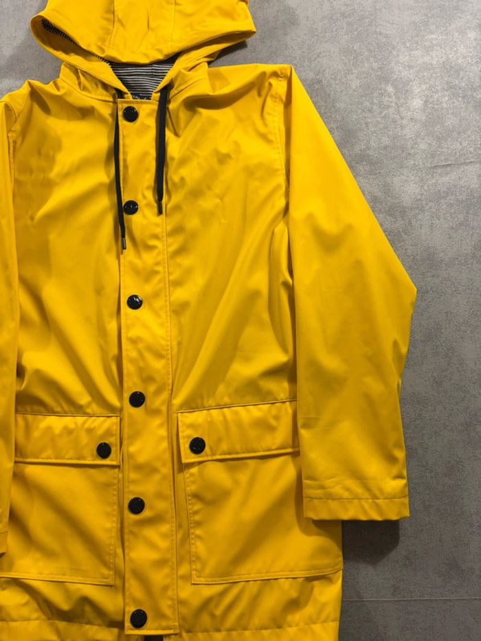 Ciré / Imperméable Petit Bateau Jaune Taille XS - photo numéro 3
