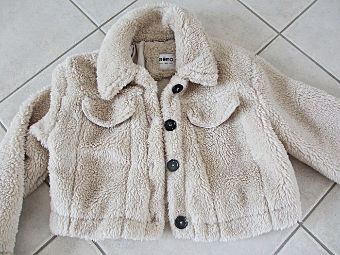 Veste courte fausse fourrure femme Gémo – Taille XS - photo numéro 2