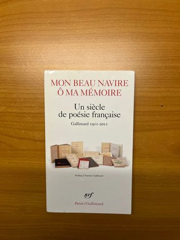 Un siècle de poésie française Gallimard