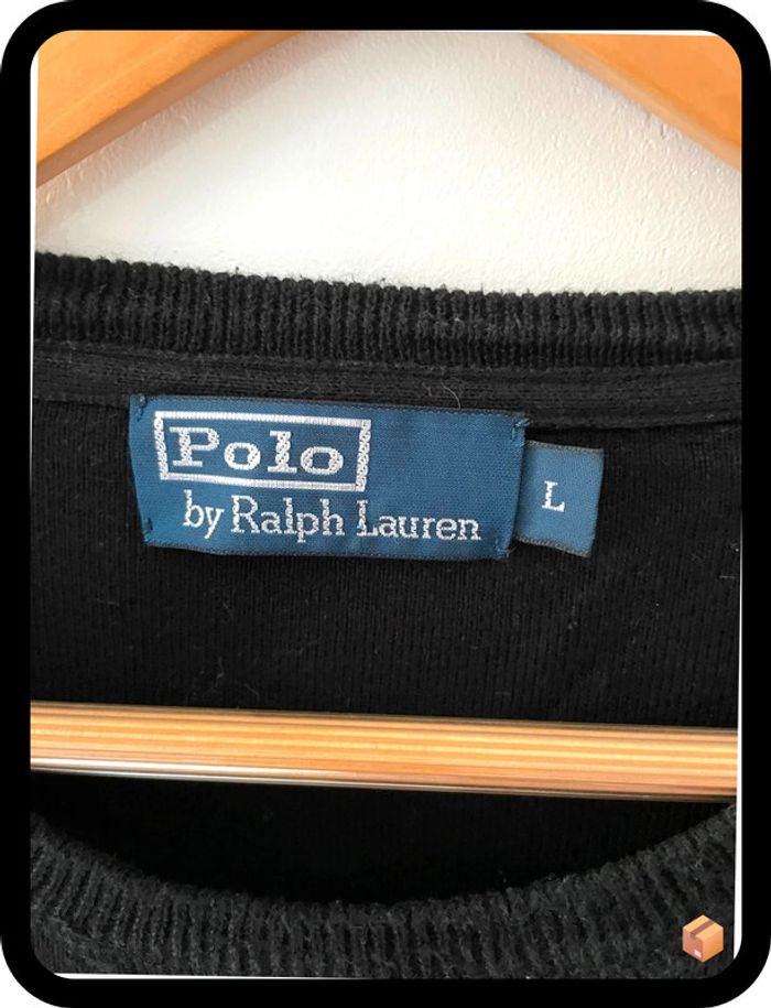 Pull Ralph Lauren – Homme – Taille L – Noir - photo numéro 3