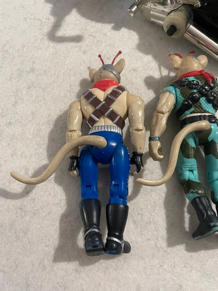 Lot Figurine + Moto Biker Mice From Mars Vintage - photo numéro 6