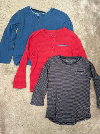 Lot tee-shirt manches longues