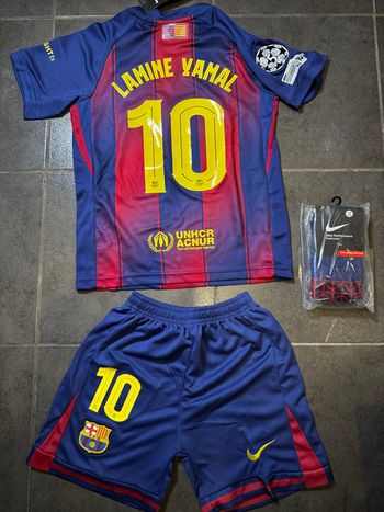 Maillot Lamine Yamal - Barcelone - Esemble complet 