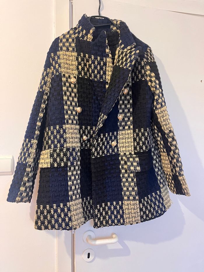 Blazers patchwork tissé